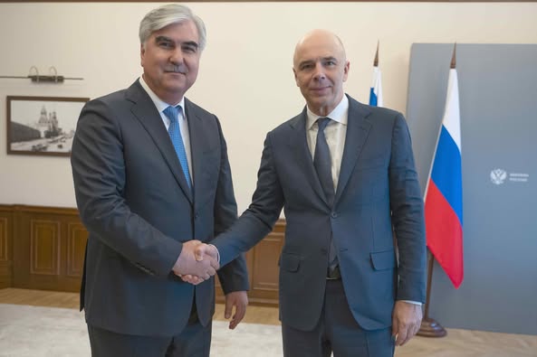 Мулоқоти Вазири молияи Ҷумҳурии Тоҷикистон бо Вазири молияи Федератсияи Россия